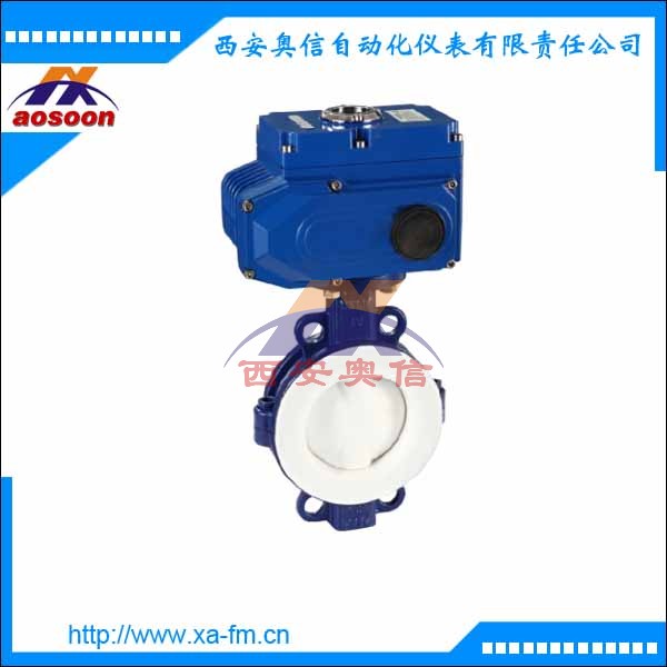 衬氟阀门 电动衬氟阀门 蝶阀