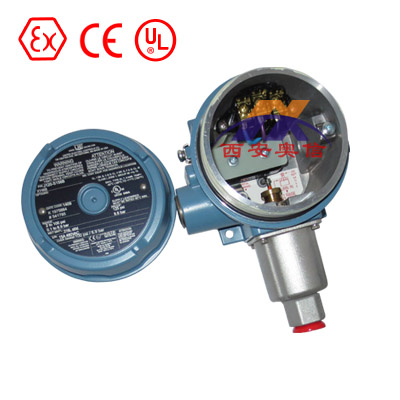 美国UE防爆压力开关双点开关压力控制器H122-701 