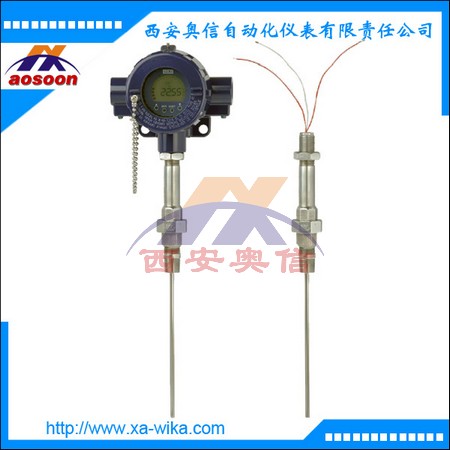 TR12-M现场热电阻 基础型热电阻温度计 PT100 可选防爆 