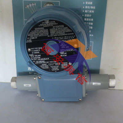  J120K-37差压开关 隔爆型 0.7~6.9bar 美国UE 