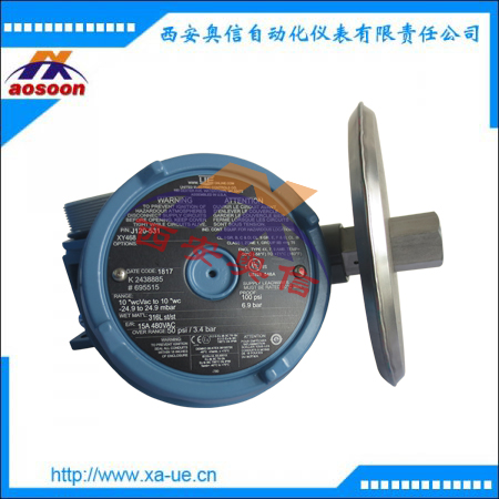 美国UE压力开关J120-530炉膛负压开关 