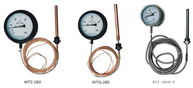WTZ-280 压力式温度计 西安自动化仪表一厂