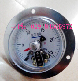 氧气电接点压力表YOX-100ZT
