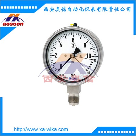 232.36.100德国wika压力表德国威卡波登管压力表 