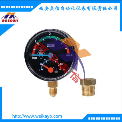 THM10威卡温度压力计 wika&amp;#8203;暖通专用表 