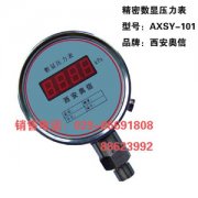 数码管数字压力表AXSY-101 数显压力表AXSY-101 西安数显压力表