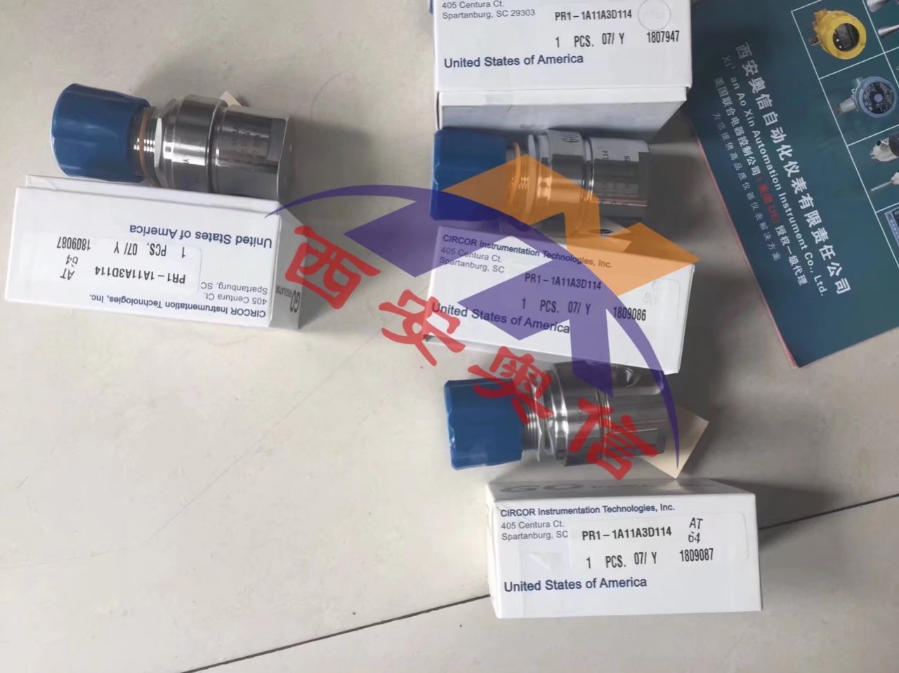 美国GO减压阀PR1-1A11A3D114 