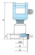 SWP-T202、SWP-T212旋入式隔膜压力变送器