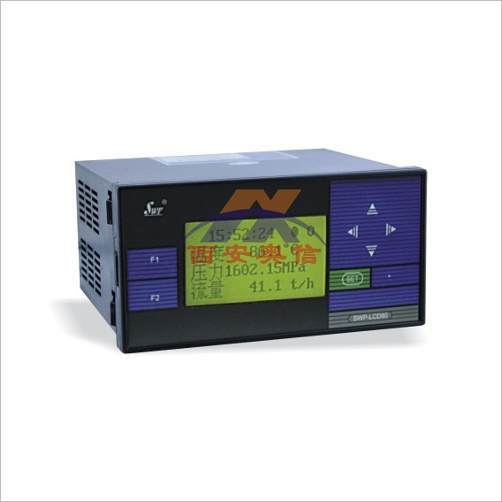 昌晖SWP-NLR802-820-AAG-HL-2P-T流量积算仪 液晶流量积算记录仪