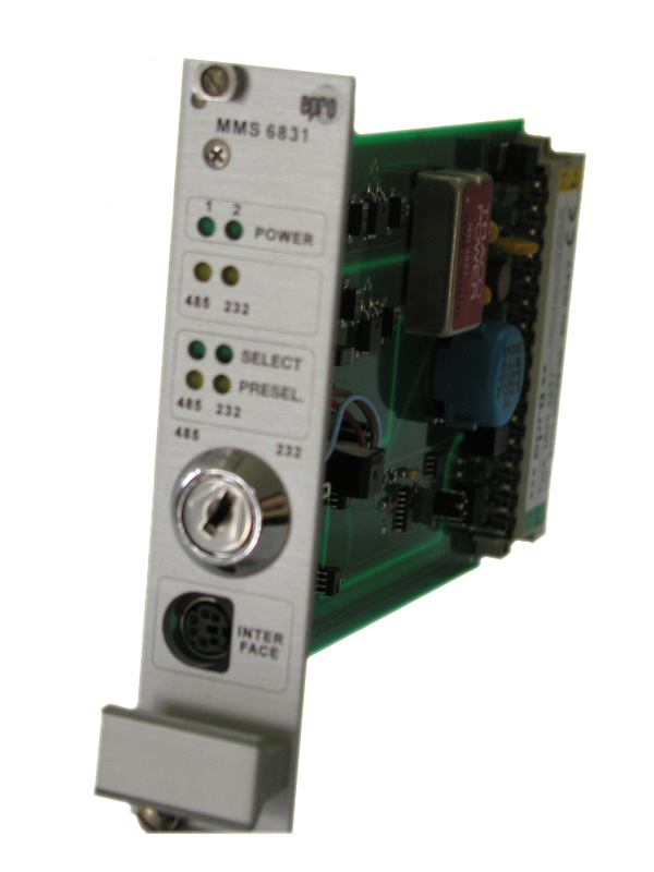 MMS6210 双通道轴位移测量模块  MMS6210