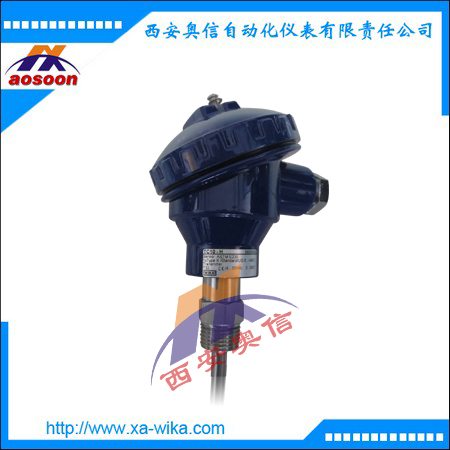 WIKA温度计TR10-H PT100热电阻温度传感器 