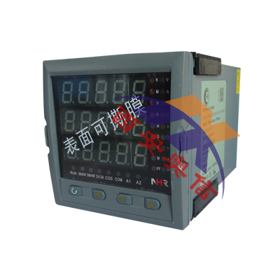 NHR-3300数显电压表 虹润三相交流电流表 