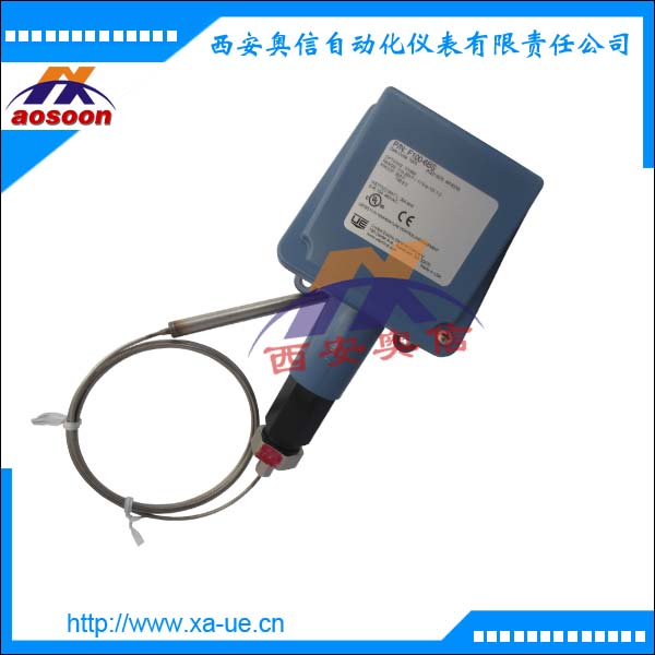 美国UE温度开关F100-3BS温度开关260°C不锈钢 
