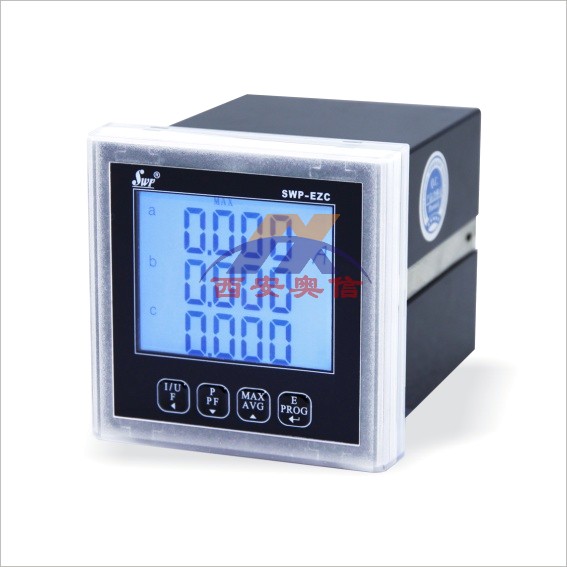 SWP-EZC73-AS-01视在功率表SWP-EZC液晶三相电力仪表 
